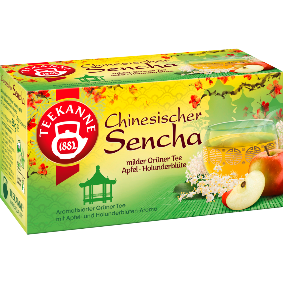 Teekanne Chinesischer Sencha Tee 20ST 35g